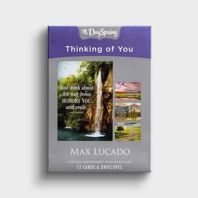 Boxed Cards - Thinking of You - Let God Be God (Max Lucado)