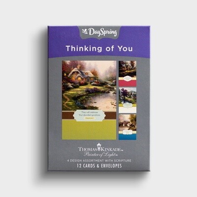 Boxed Cards -  Thinking of You - Thomas Kinkade