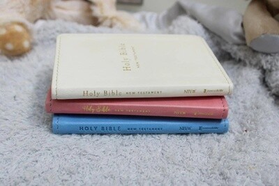 NIV Tiny New Testament (Updated), Leathersoft, Blue
