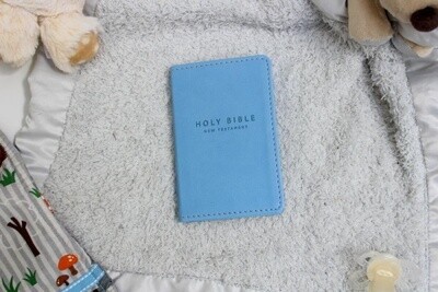 NIV Tiny New Testament (Updated), Leathersoft, Blue