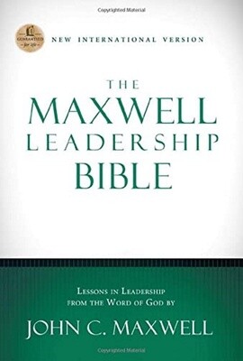 NIV Maxwell Leadership Bible, Hardcover
