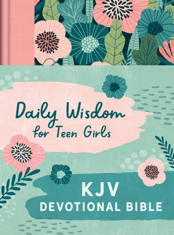 KJV Devotional Bible: Daily Wisdom for Teen Girls Blush Rainforest Hardcover