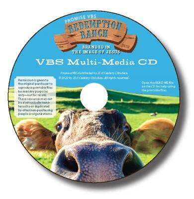 Redemption Ranch VBS Multimedia CD