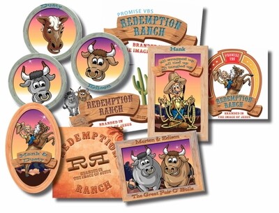 Redemption Ranch VBS Theme Posters (pk of 10)
