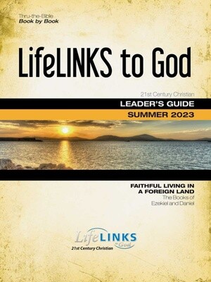 Summer LifeLINKS Adult Year 1 Leader's Guide - Faithful Living in a Foreign Land (Ezekiel and Daniel)