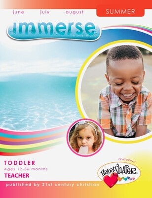 Summer Immerse Toddler/2s Extra Teacher Manual