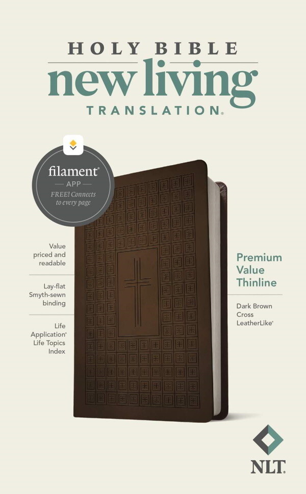 NLT Premium Value Thinline, Filament-Enabled Edition, LeatherLike, Brown/Cross