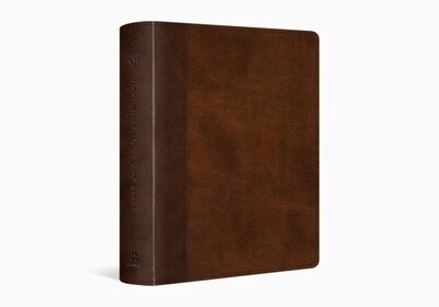 ESV Journaling Study Bible, TruTone®, Brown/Chestnut, Timeless Design