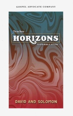 Summer Horizons Teens Teacher's Guide
