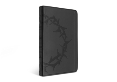 ESV Premium Gift Bible, TruTone®, Charcoal, Crown Design ESV Premium Gift Bible, TruTone®, Charcoal, Crown Design