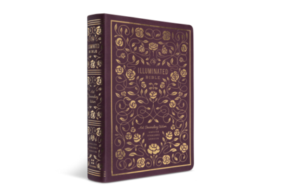 ESV Illuminated™ Bible, Art Journaling Edition, TruTone®, Burgundy