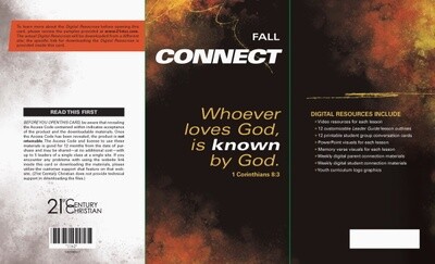 Fall CONNECT Digital Resources (one per class) Fall CONNECT Digital Resources (one per class)