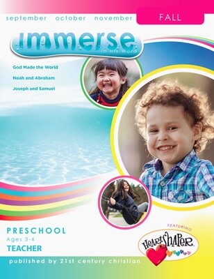 Fall Immerse Preschool Teacher Manual Fall Immerse Preschool Teacher Manual