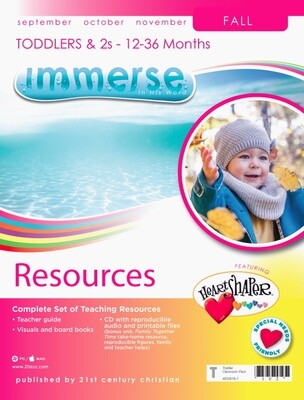 Fall Immerse Toddler/2s Classroom Pack with Teacher Manual