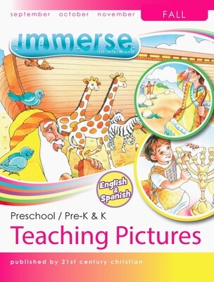 Fall Immerse Preschool/Pre-K&K Teaching Pictures