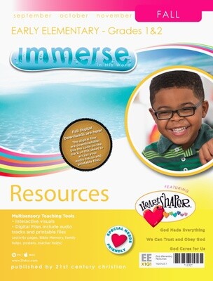 Fall Immerse Early Elementary Resources
