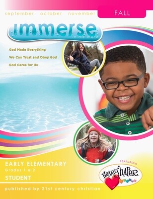 Fall Immerse Early Elementary Student Fall Immerse Early Elementary Student