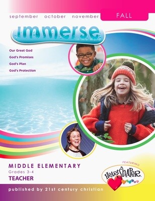 Fall Immerse Middle Elementary Teacher Manual Fall Immerse Middle Elementary Teacher Manual