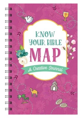 Know Your Bible Map: A Creative Journal (Women's Cover)