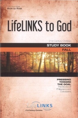 Fall LifeLINKS Adult Year 1 Student Study Book (Philippians & Colossians)