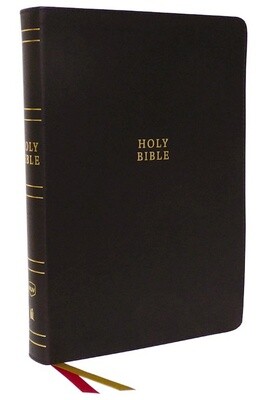 NKJV Super Giant Print Reference Bible, Bonded Leather, Brown, Indexed