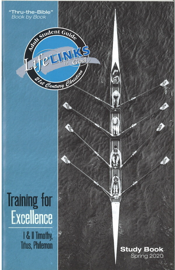 Spring LifeLINKS Adult Year 6 Student Study Book - Training for Excellence (1 & 2 Timothy, Titus, Philemon)