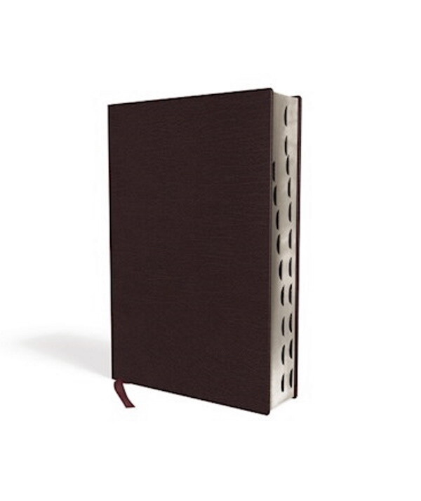 NIV Thinline Giant Print Bible, Bonded Leather, Black, Indexed