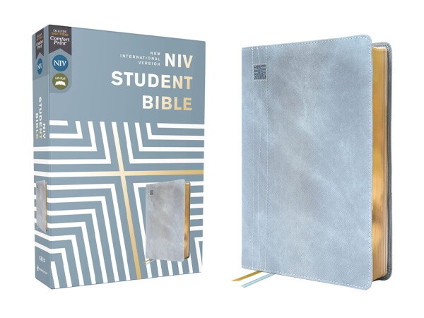 NIV Student Bible, Leathersoft, Teal