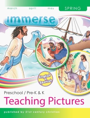 Spring Immerse Preschool/Pre-K&K Teaching Pictures