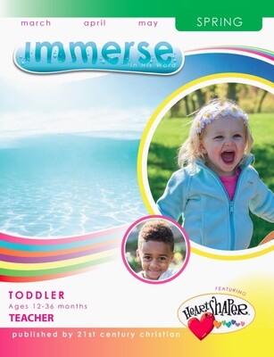 Spring Immerse Toddler/2s Extra Teacher Manual