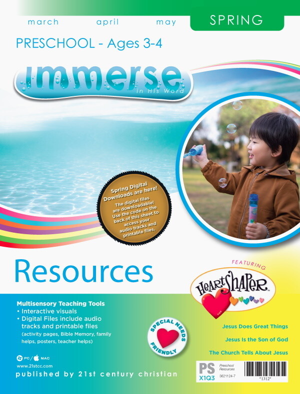 Spring Immerse Preschool Resources