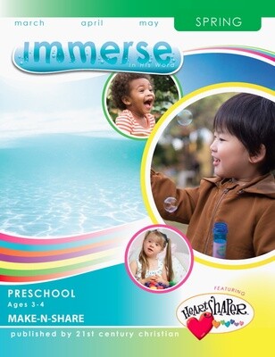 Spring Immerse Preschool Make-N-Share (student)