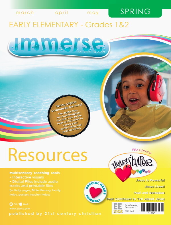Spring Immerse Early Elementary Resources