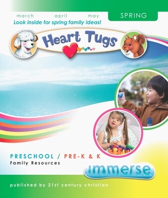 Spring Immerse Preschool/Pre-K&K Heart Tugs (take home)