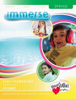 Spring Immerse Early Elementary Student