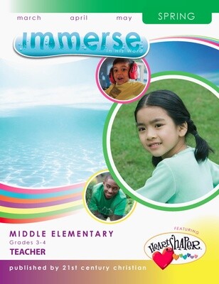 Spring Immerse Middle Elementary Teacher Manual