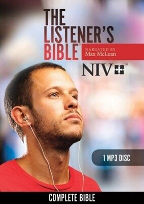 NIV The Listener's Bible: MP3 Disc