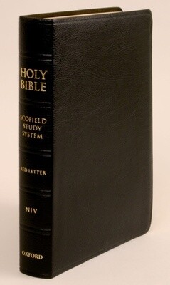 NIV (1984) Scofield Study Bible III, Bonded Leather, Black, Indexed