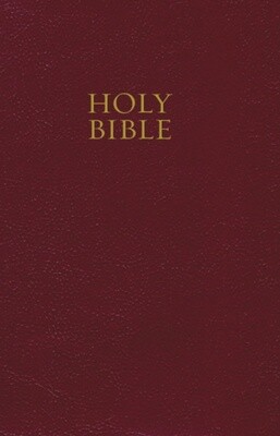 NKJV Pew Bible - Classic Series, Burgundy (Verse-by-Verse)