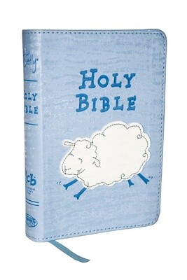 ICB Really Woolly Holy Bible, Leathersoft, Blue