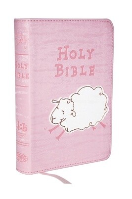 ICB Really Woolly Holy Bible, Leathersoft, Pink