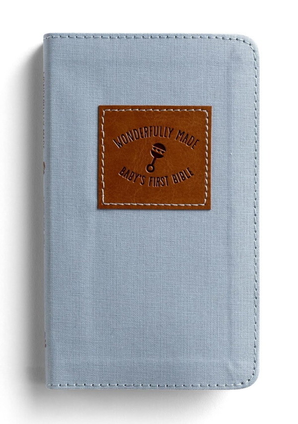 KJV Wonderfully Made - Baby's First Bible for Boys, Cloth Cover, Blue KJV Wonderfully Made - Baby's First Bible for Boys, Cloth Cover, Blue