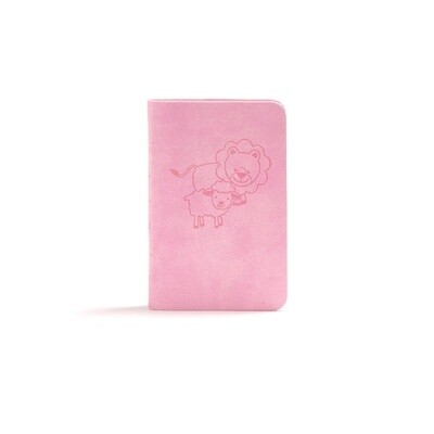 CSB Baby's New Testament with Psalms, LeatherTouch, Pink