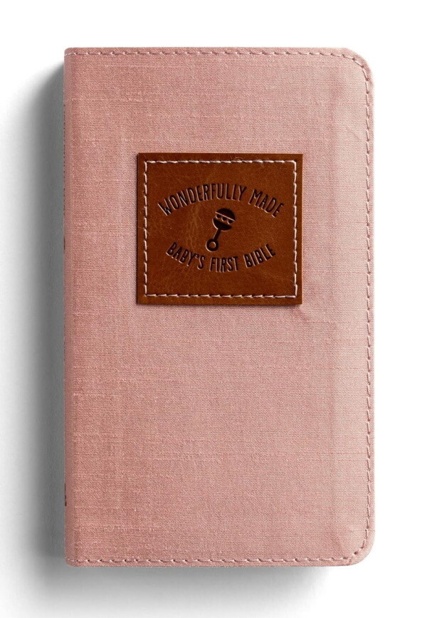 KJV Wonderfully Made - Baby's First Bible for Girls, Cloth Cover, Pink