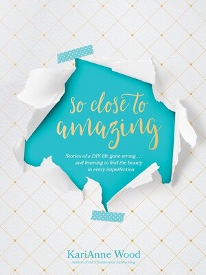 So Close to Amazing: Stories of a DIY Life Gone Wrong . . . and Learning to Find the Beauty in Every Imperfection So Close to Amazing: Stories of a DIY Life Gone Wrong . . . and Learning to Find the Beauty in Every Imperfection