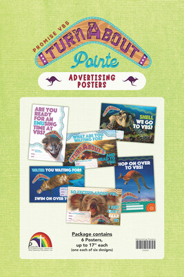 Turnabout Pointe VBS Advertising Posters (pk of 6)