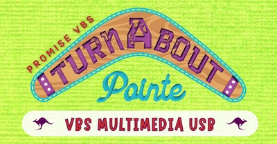 Turnabout Pointe VBS Multimedia Resources USB Drive