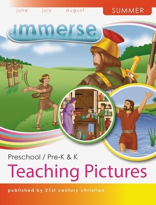 Summer Immerse Preschool/Pre-K&K Teaching Pictures