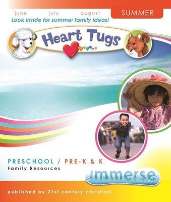 Summer Immerse Preschool/Pre-K&K Heart Tugs (take-home)