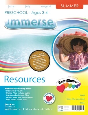 Summer Immerse Preschool Resources
